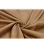 Brown Solid 144 TC Cotton King Fitted Bedsheet Bedsheet 2 Pillow Shades Collection