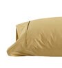Brown Solid 200 TC Cotton 30 x 20 Inches Pillow Covers (Set of 2)