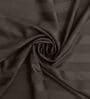 Brown Stripes 280 TC Cotton King Sized Bed Sheets with 2 Pillow Covers