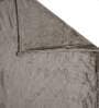 Brown Solid 300 TC Wool  Double Bedsheet with 2 Pillow covers