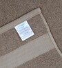 Brown Solid 400 GSM Cotton Towel Sets (Set of 6)