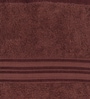 Brown Solid 500 GSM Cotton Towel Sets (Set of 4)