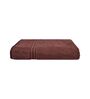 Brown Solid 500 GSM Cotton Bath Towel