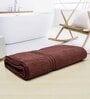 Brown Solid 500 GSM Cotton Bath Towel