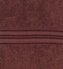 Brown Solid 500 GSM Cotton Bath Towel