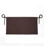 Solid Brown Cotton (Set of 2) Apron & Napkin Set