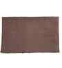 Brown Solid Cotton 20x31 Inches Anti Skid Bath Mat