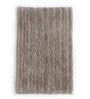 Brown Solid Cotton 24x16 Inches Max Absorbant Bath Mat