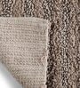 Brown Solid Cotton 24x16 Inches Max Absorbant Bath Mat