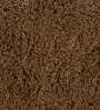 Brown Solid Cotton AntiSkid Bathmat
