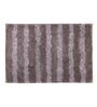 Brown Striped MicroFibre 14x10 Inches Antiskid Bath Mats