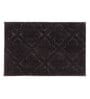 Brown Solid MicroFibre 15x10 Inches Antiskid Bath Mats