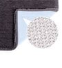 Brown Solid MicroFibre 15x10 Inches Antiskid Bath Mats