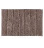 Brown Striped MicroFibre 15x10 Inches Antiskid Bath Mats