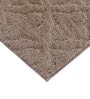 Brown Solid MicroFibre 15x10 Inches Antiskid Bath Mats