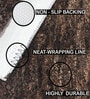 Brown Solid Polyester 23x15 Inches Super Soft Bath Mat