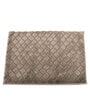 Brown Geometric Polyester 30x18 Inches Super Soft Bath Mat
