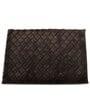 Brown Geometric Polyester 30x18 Inches Super Soft Bath Mat