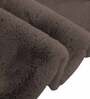 Brown Solid Polyester 36x24 Inches AntiSkid Bath Mat