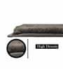 Brown Solid Polyester 36x24 Inches AntiSkid Bath Mat