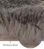 Brown Solid Polyester 4x6 Feet Machine Made Carpet