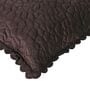 Brown Solid Velvet 27x18 Inches Pillow Cover (1Pc)