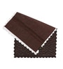 Brown Solid Velvet 27x18 Inches Pillow Covers (Set of 2)