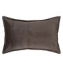 Brown Solid Velvet 27x18 Inches Pillow Covers (Set of 2)