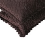 Brown Solid Velvet 27x18 Inches Pillow Covers (Set of 2)