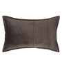Brown Solid Velvet 27x18 Inches Pillow Covers (Set of 2)
