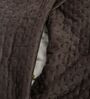 Brown Solid Velvet 27x18 Inches Pillow Covers (Set of 2)