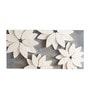 White Mango Wood Flower Wall Art