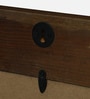 Brown Solid Wood Wood Carving Mirror Rectangular Wall Mirror