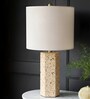 Brown Stone Terrazzo Gold Grandeur Table Lamp