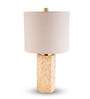 Brown Stone Terrazzo Gold Grandeur Table Lamp