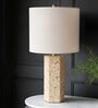 Brown Stone Terrazzo Gold Grandeur Table Lamp