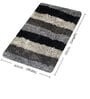 Multicolor Stripe Microfiber 24x16 Inches Super Soft Bath Mat
