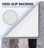 Multicolor Stripe Microfiber 24x16 Inches Super Soft Bath Mat