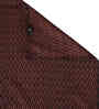 Brown Striped 300 TC 100% Cotton Double Queen Bedsheet With 2 Pillow Covers