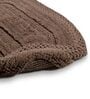Brown Striped Cotton 19x27 Inches AntiSkid (Set of 2) Bath Mats