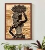 Multicolour Synthetic Wood Art Print