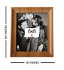 Brown Synthetic Wood Photoframe