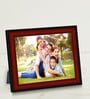 Brown Synthetic Wood Vicenza Wall Hanging/Table Top Photo Frame