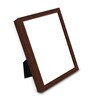 Brown Synthetic Wood Wall Hanging/Table Top Photo Frame