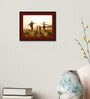 Brown Synthetic Wood Vicenza Wall Hanging/Table Top Photo Frame