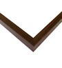 Brown Synthetic Wood Wall Hanging/Table Top Photo Frame