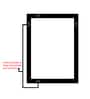 Brown Synthetic Wood Creations Wall Mirror