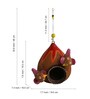 Cuckoo Brown Terracotta Bird House