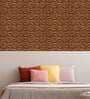 Brown Textured 3Dhells Wall Paper