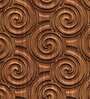 Brown Textured 3Dhells Wall Paper